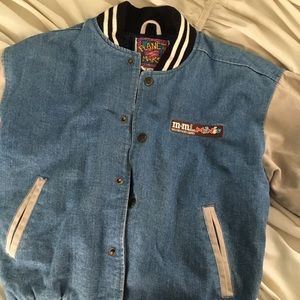 Super Cool Vintage M&M Denim Jacket
